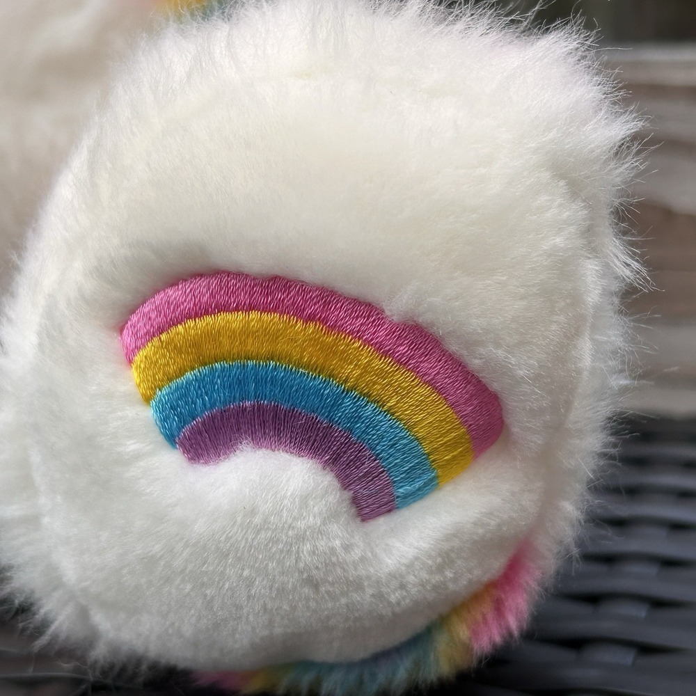 Build A Bear Summer Season Of Hugs Rainbow Teddy Plush Pride BAB 14in Toy - Picture 4 of 7